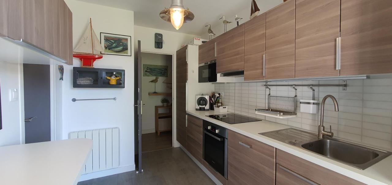 Ker Mamette Bel Appartement En Bord De Mer キブロン エクステリア 写真