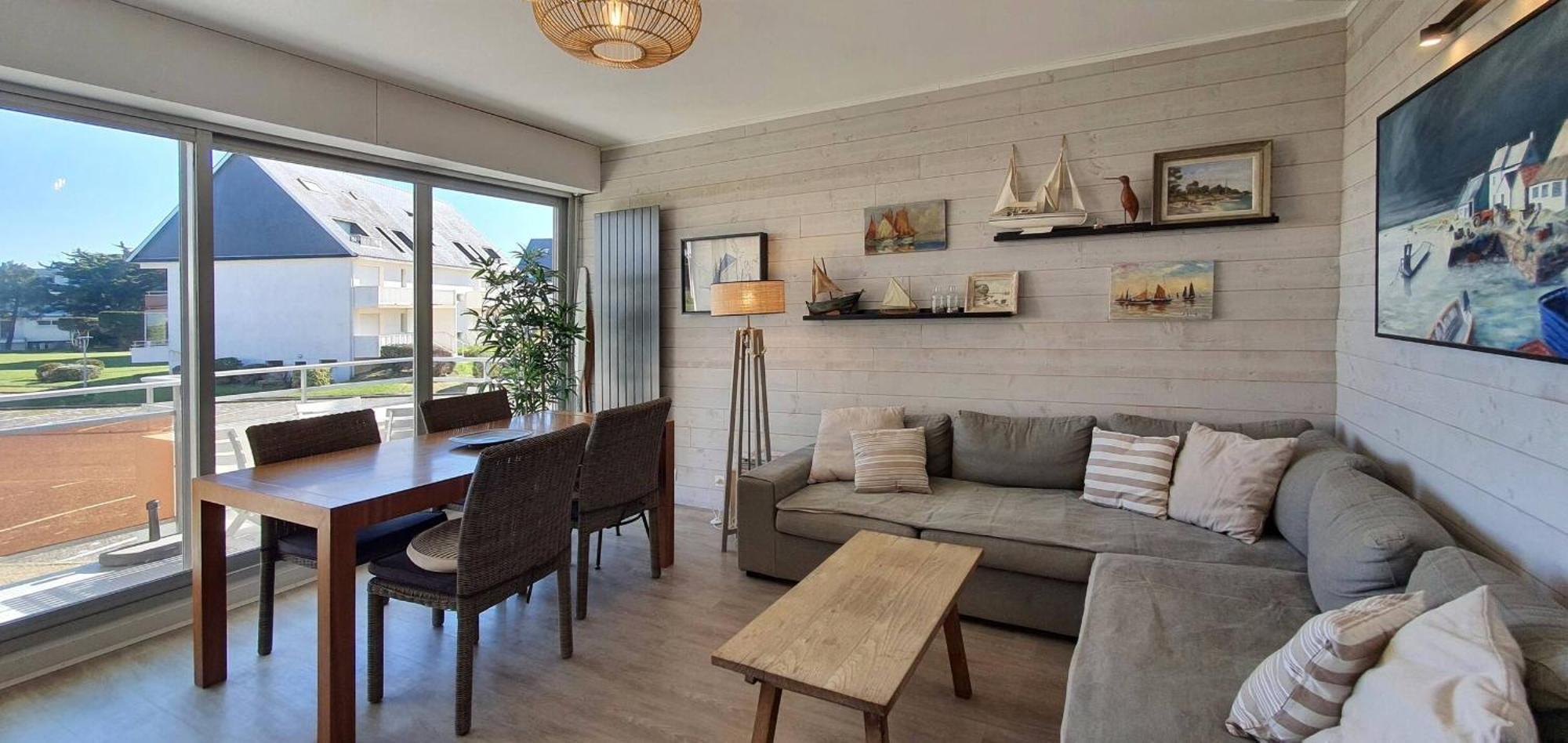 Ker Mamette Bel Appartement En Bord De Mer キブロン エクステリア 写真